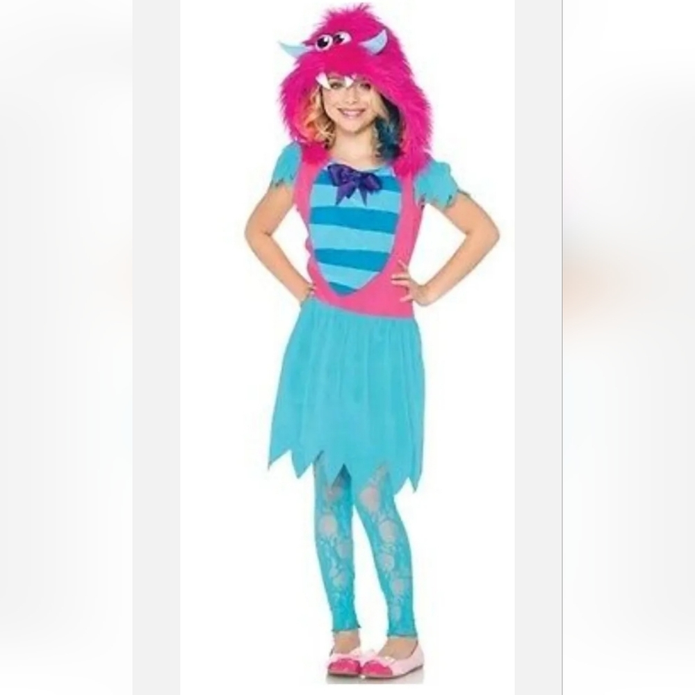 :* Growling Gabby Girls enchanted Monster Costume Halloween Dress-up small 4-6